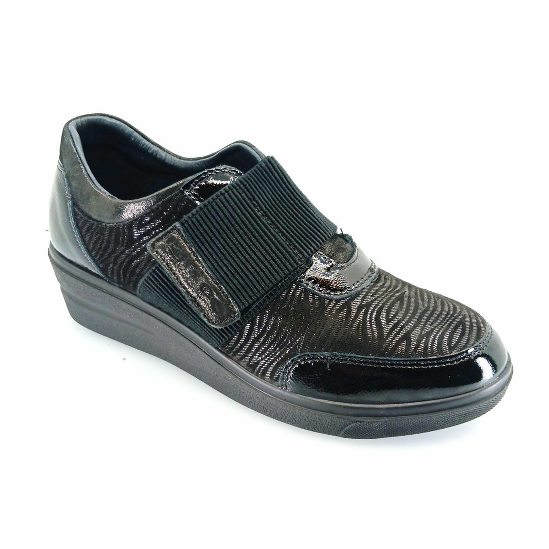 igi&co-4140100-black-1 igi&co 4140100 (μαύρο) γυναικεία sneakers