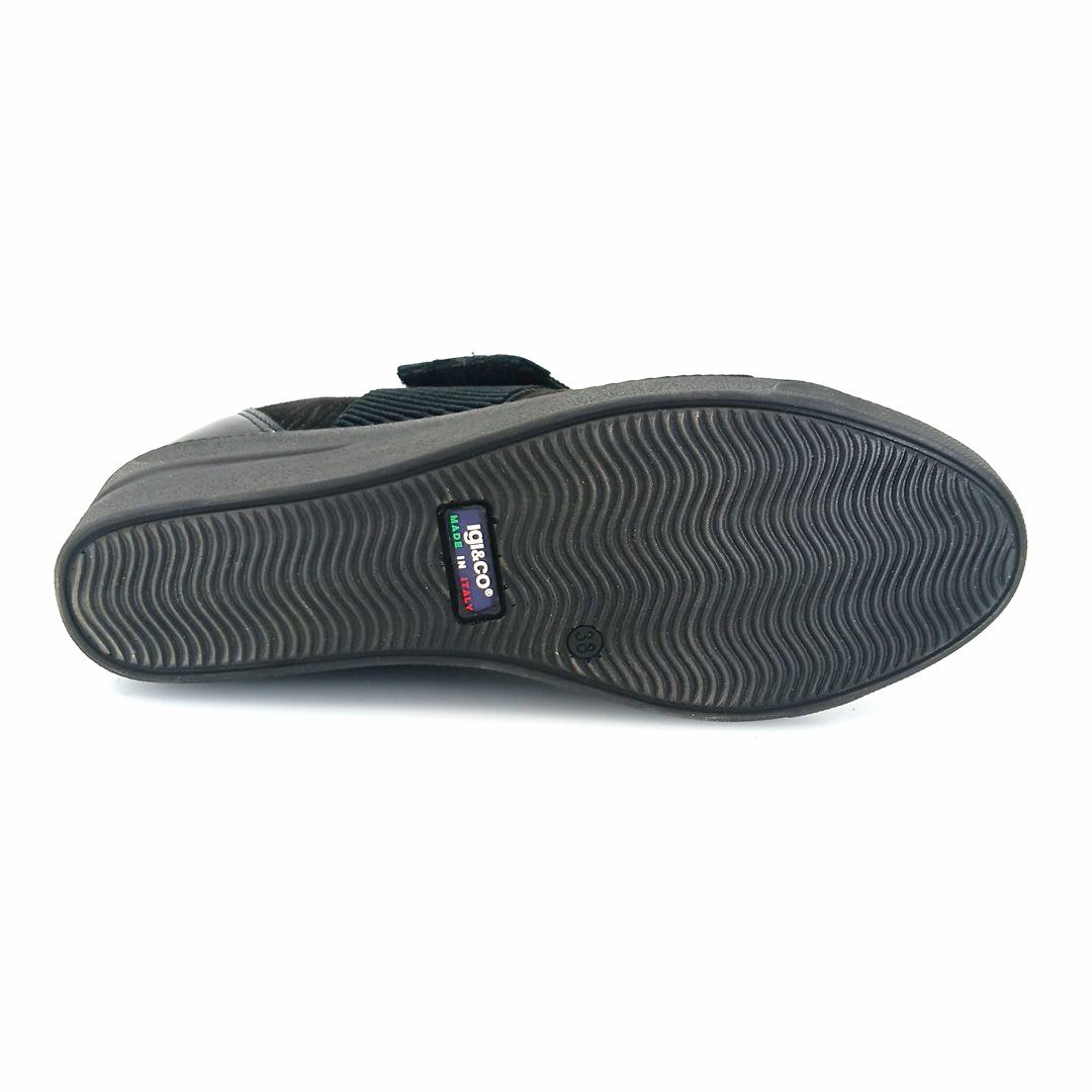 igi&co 4140100 (μαύρο) γυναικεία sneakers