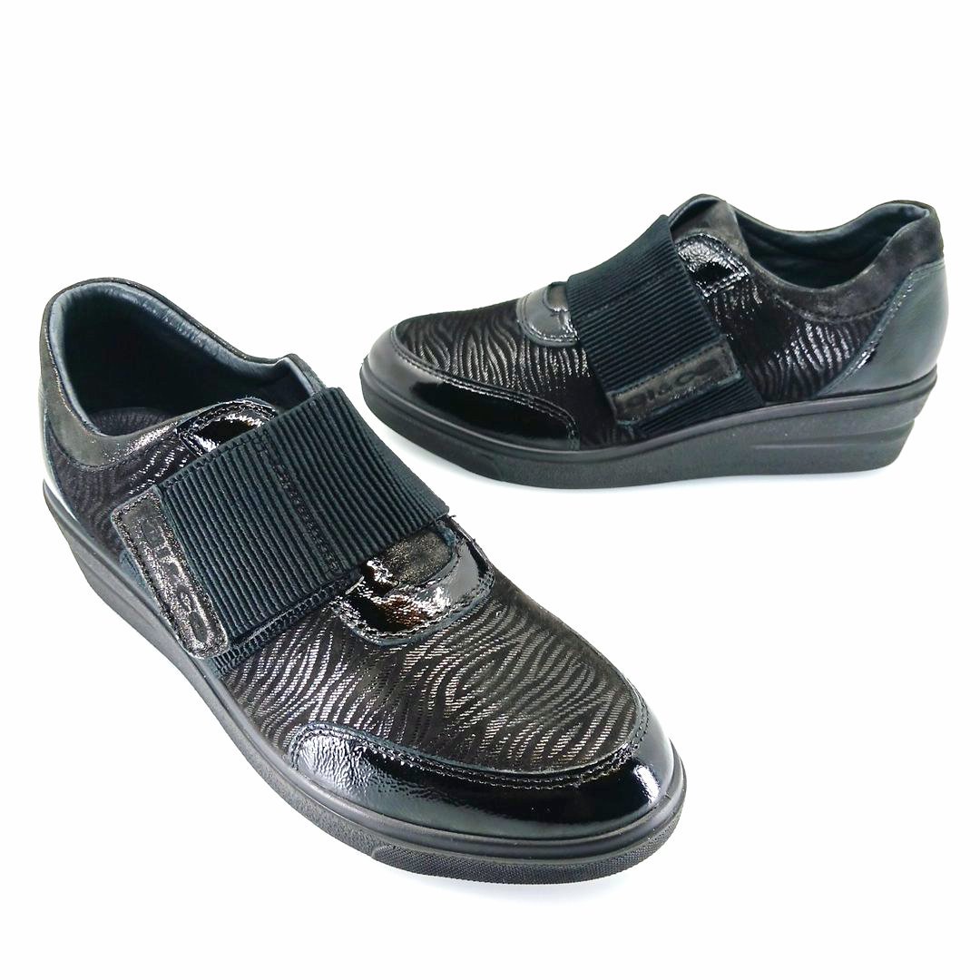 igi&co 4140100 (μαύρο) γυναικεία sneakers