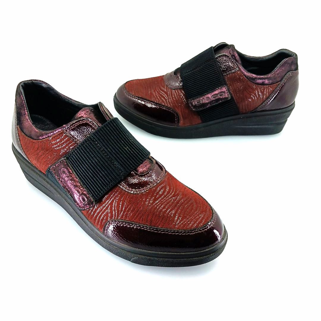 igi&co 4140122 (μπορντώ) γυναικεία sneakers