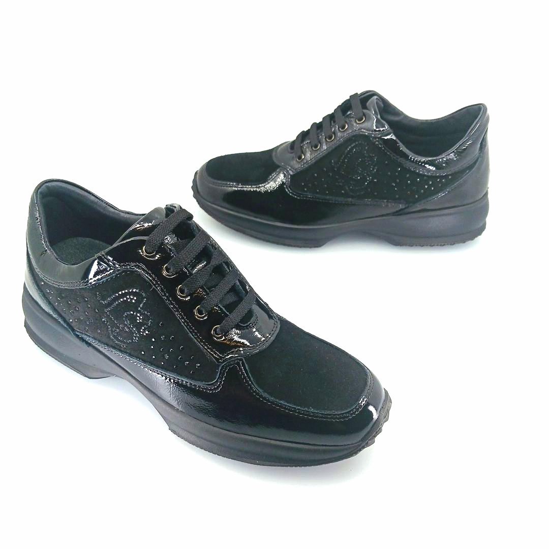IMAC 406590 (μαύρο) γυναικεία sneakers