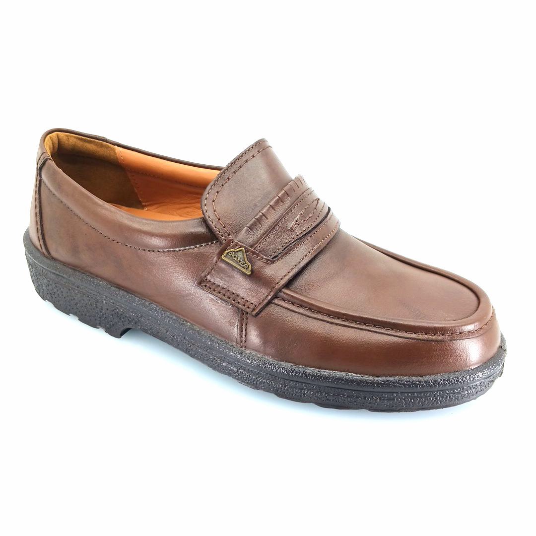 Boxer 01547 (καφέ) ανδρικά παντοφλέ