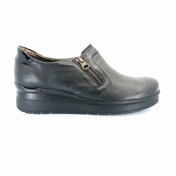 Boxer 52929 (μαύρο) slip-on sneakers