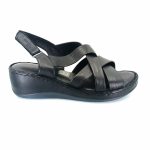 Boxer 98169 (μαύρο) γυναικείες πλατφόρμες