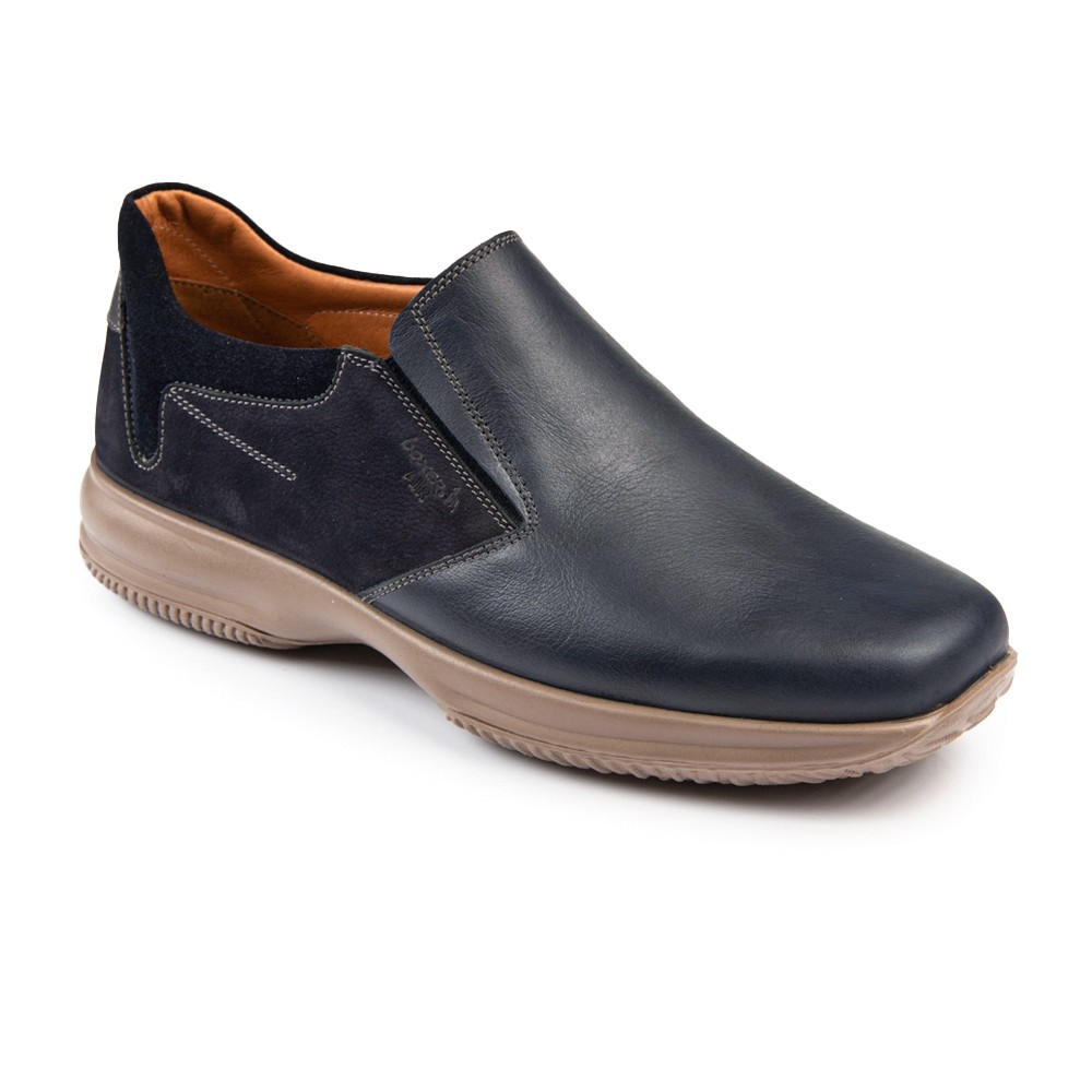 Boxer 12501 (μπλε) ανδρικά slip-on