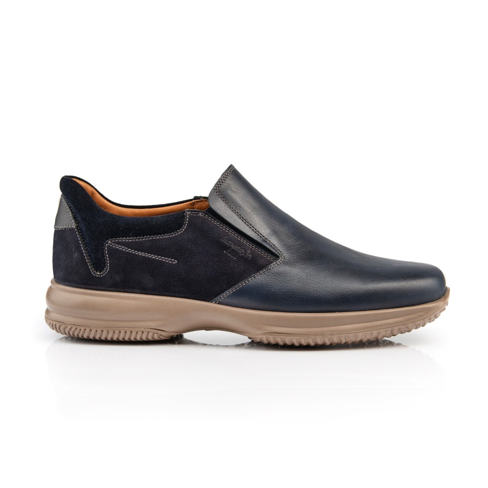 Boxer 12501 (μπλε) ανδρικά slip-on