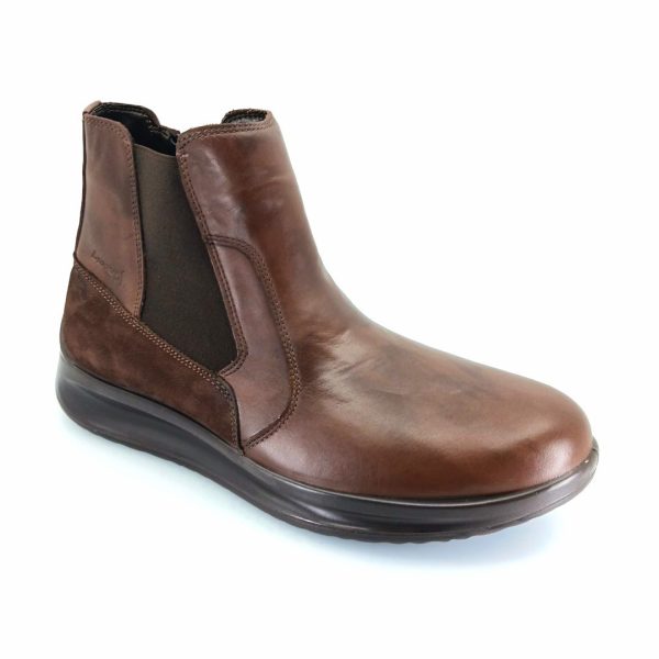 Boxer 16512 (καφέ) ανδρικά μποτάκια