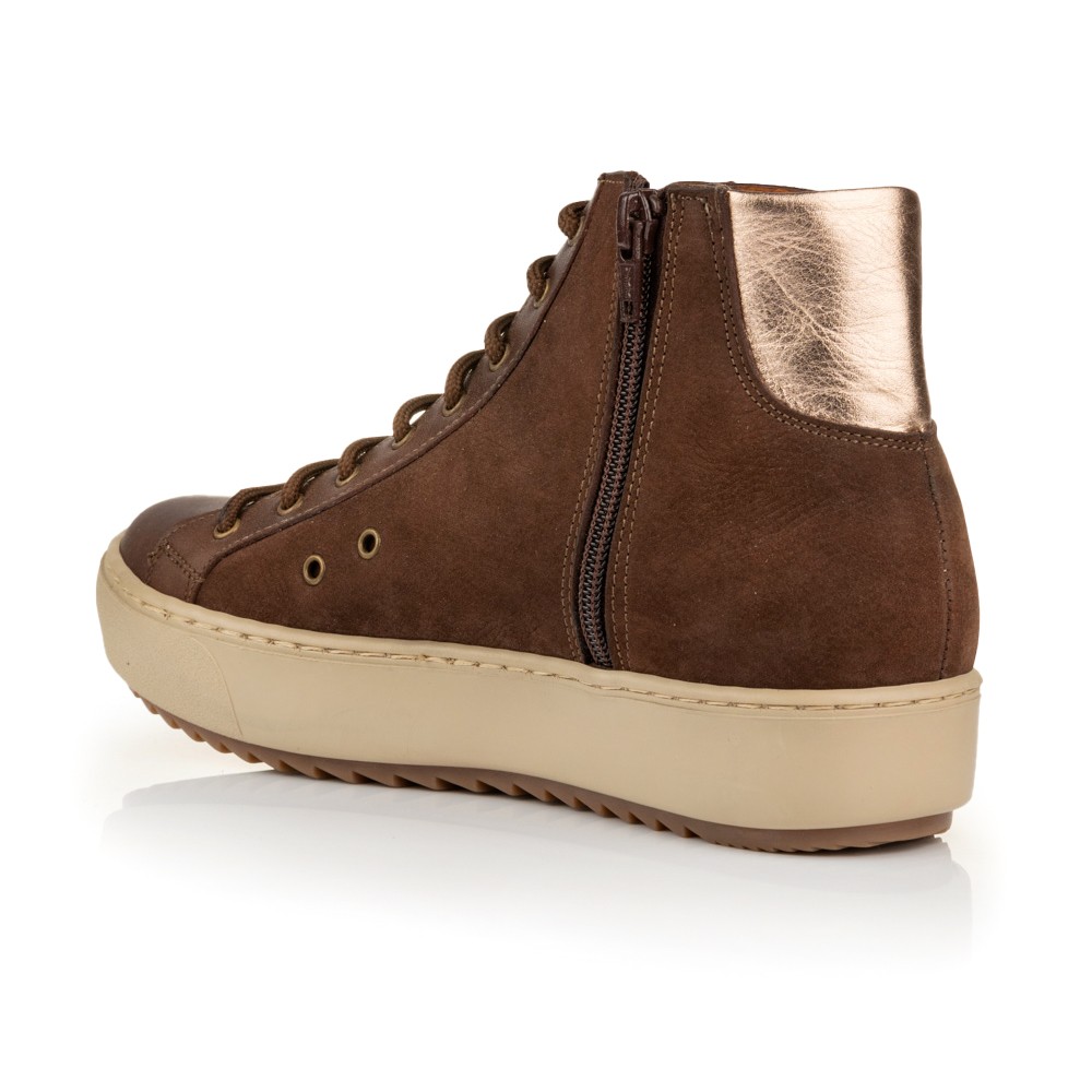 Boxer 54076 (καφέ) γυναικεία μποτάκια