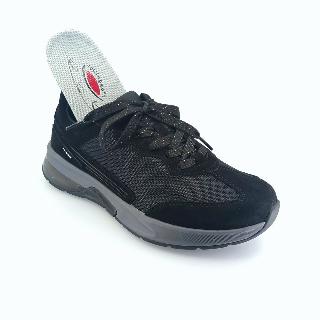 Gabor 36.845.87 γυναικεία sneakers (μαύρο)