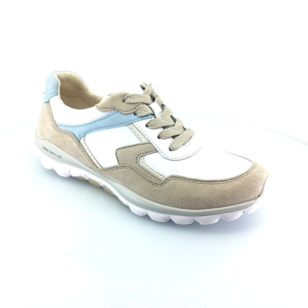 rolling-86.964.52-white-1 Gabor 86.964.52 γυναικεία sneakers (λευκό)