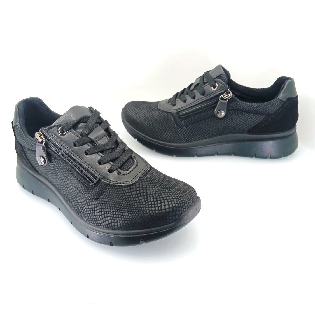IMAC 256340 (μαύρο) γυναικεία sneakers
