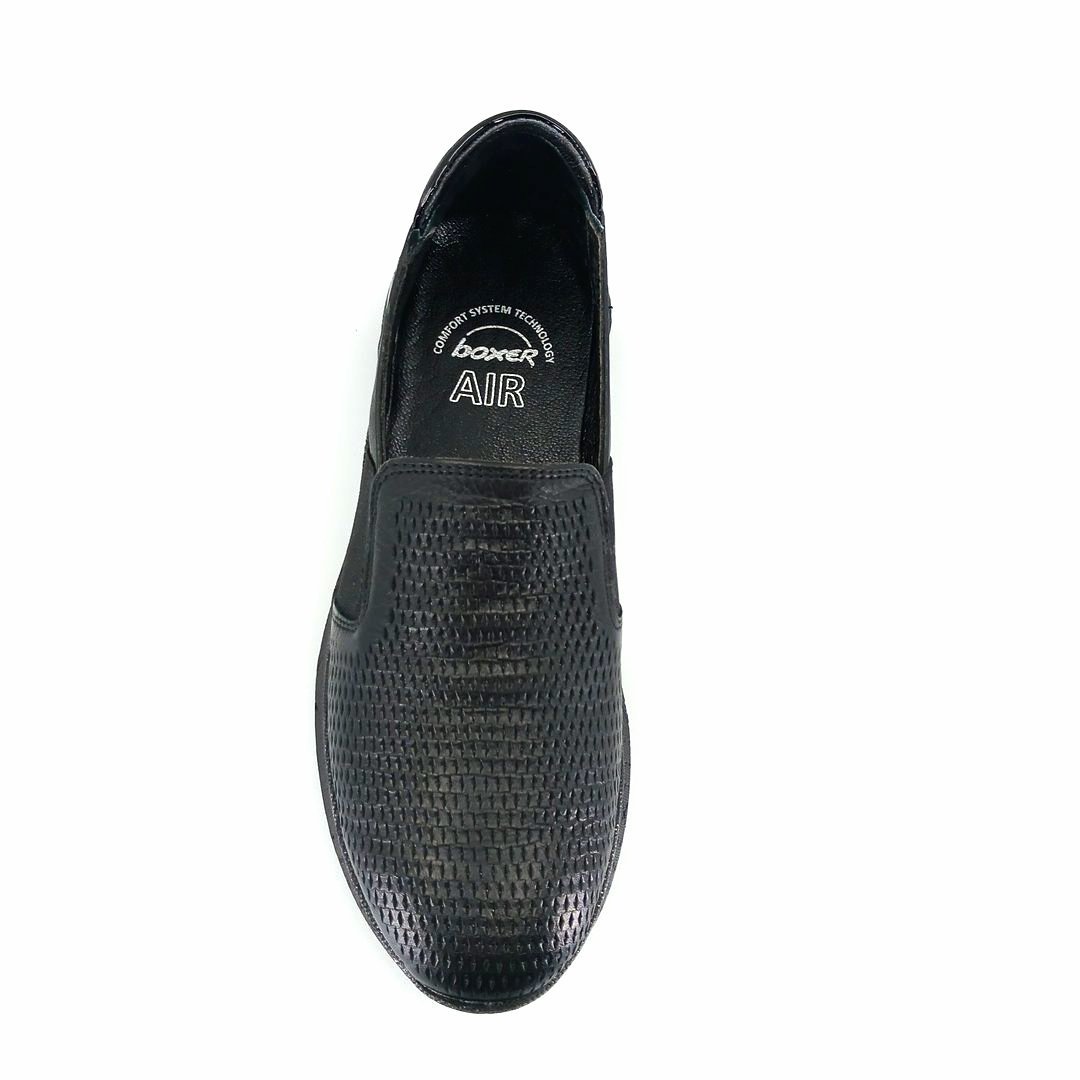 Boxer 98068 (μαύρο) γυναικεία slip-on