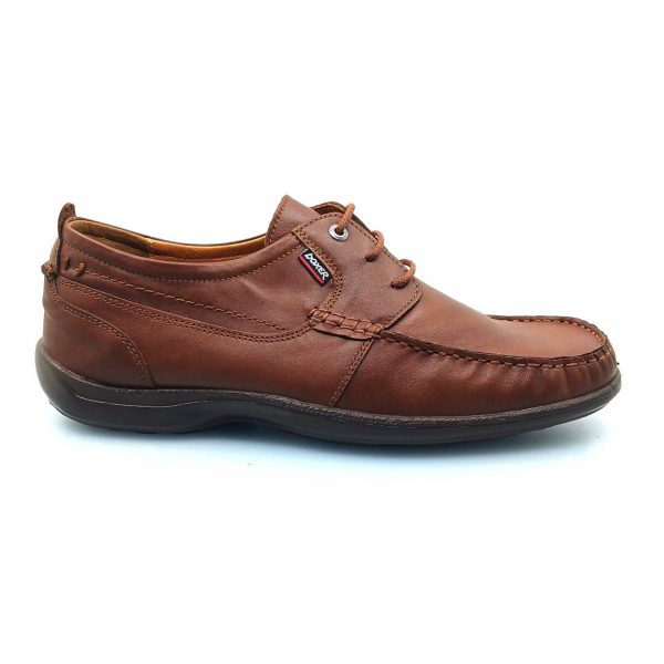 Boxer 15350 (ταμπα) ανδρικά δετά μοκασίνια