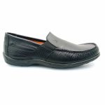 Boxer 15358 (μαύρο) ανδρικά slip-on μοκασίνια