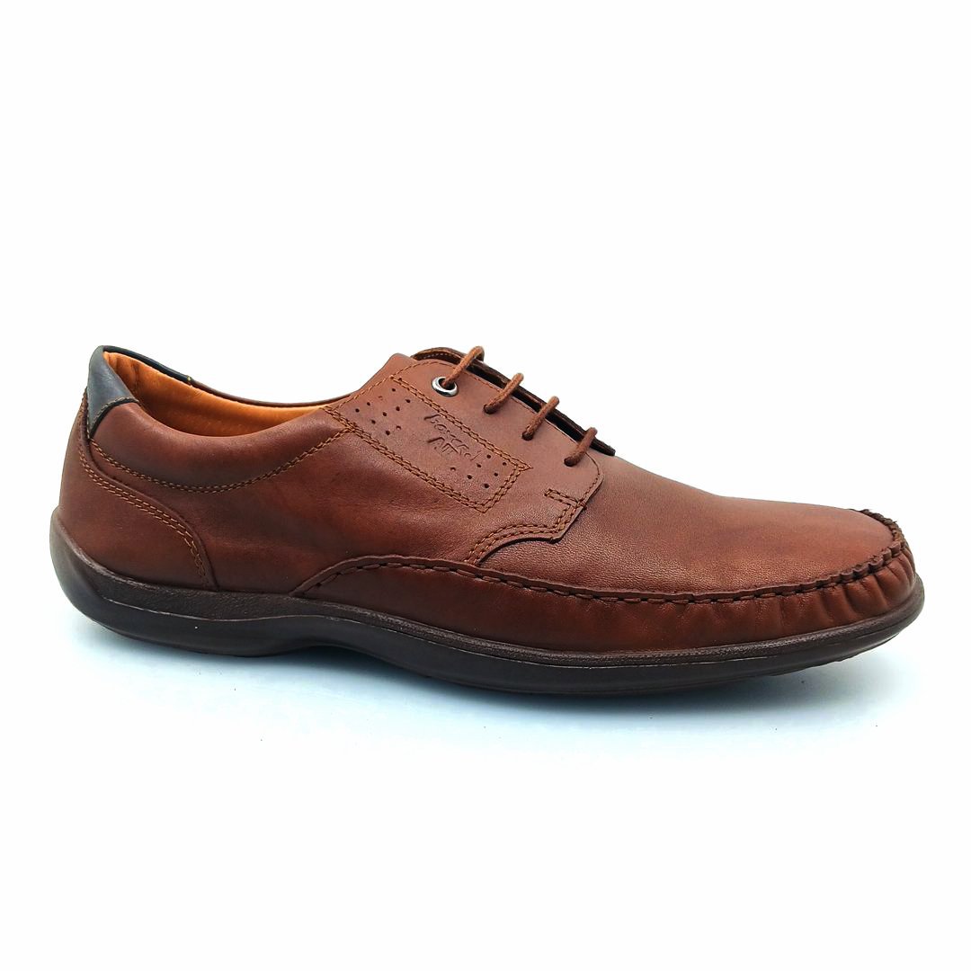 Boxer 15349 (ταμπα) ανδρικά δετά μοκασίνια