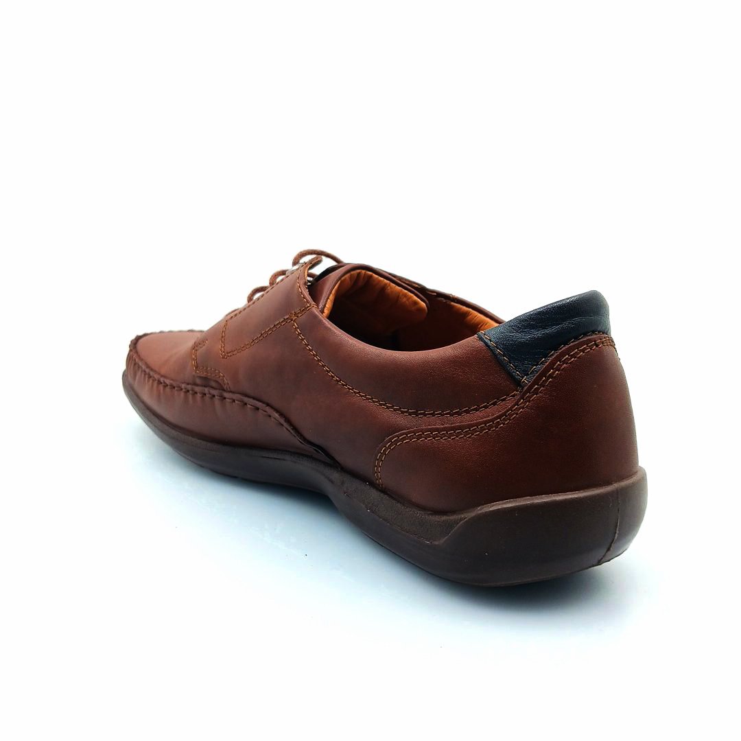 Boxer 15349 (ταμπα) ανδρικά δετά μοκασίνια