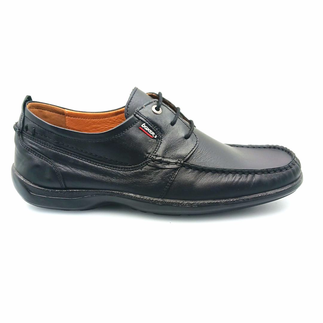 Boxer 15350 (μαύρο) ανδρικά δετά
