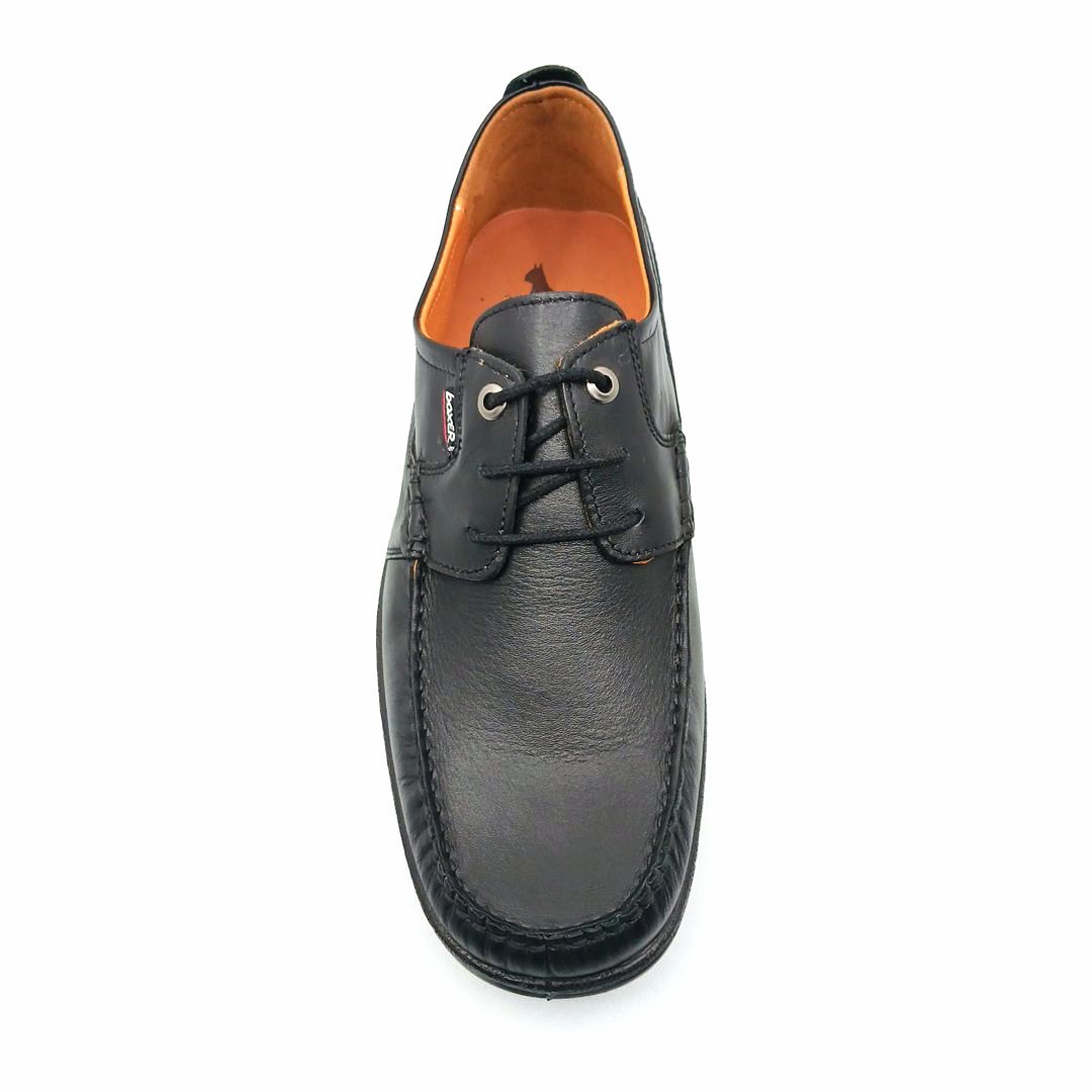 Boxer 15350 (μαύρο) ανδρικά δετά