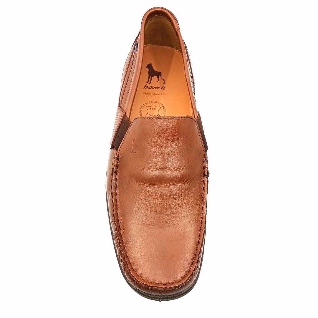 Boxer 15358 (ταμπα) ανδρικά slip-on μοκασίνια