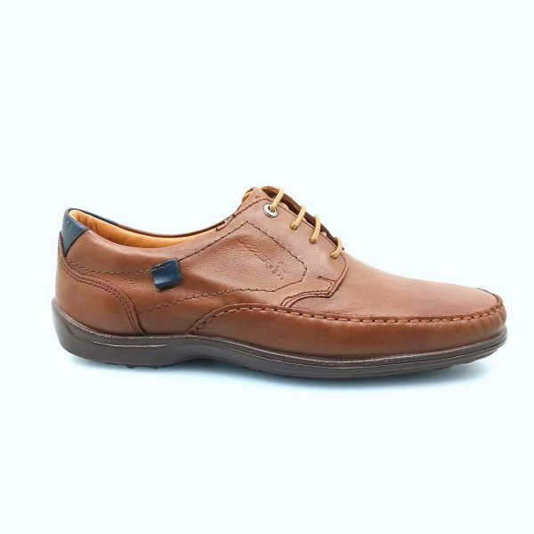 Boxer 15362 (ταμπα) ανδρικά δετά μοκασίνια