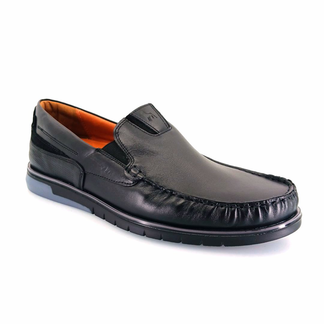 Boxer 21321 (μαύρο) ανδρικά boat shoes