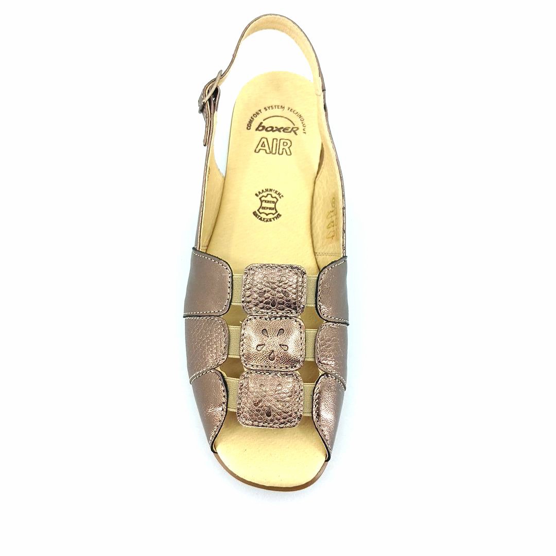 Boxer 52721 (μπρονζέ) γυναικεία πέδιλα