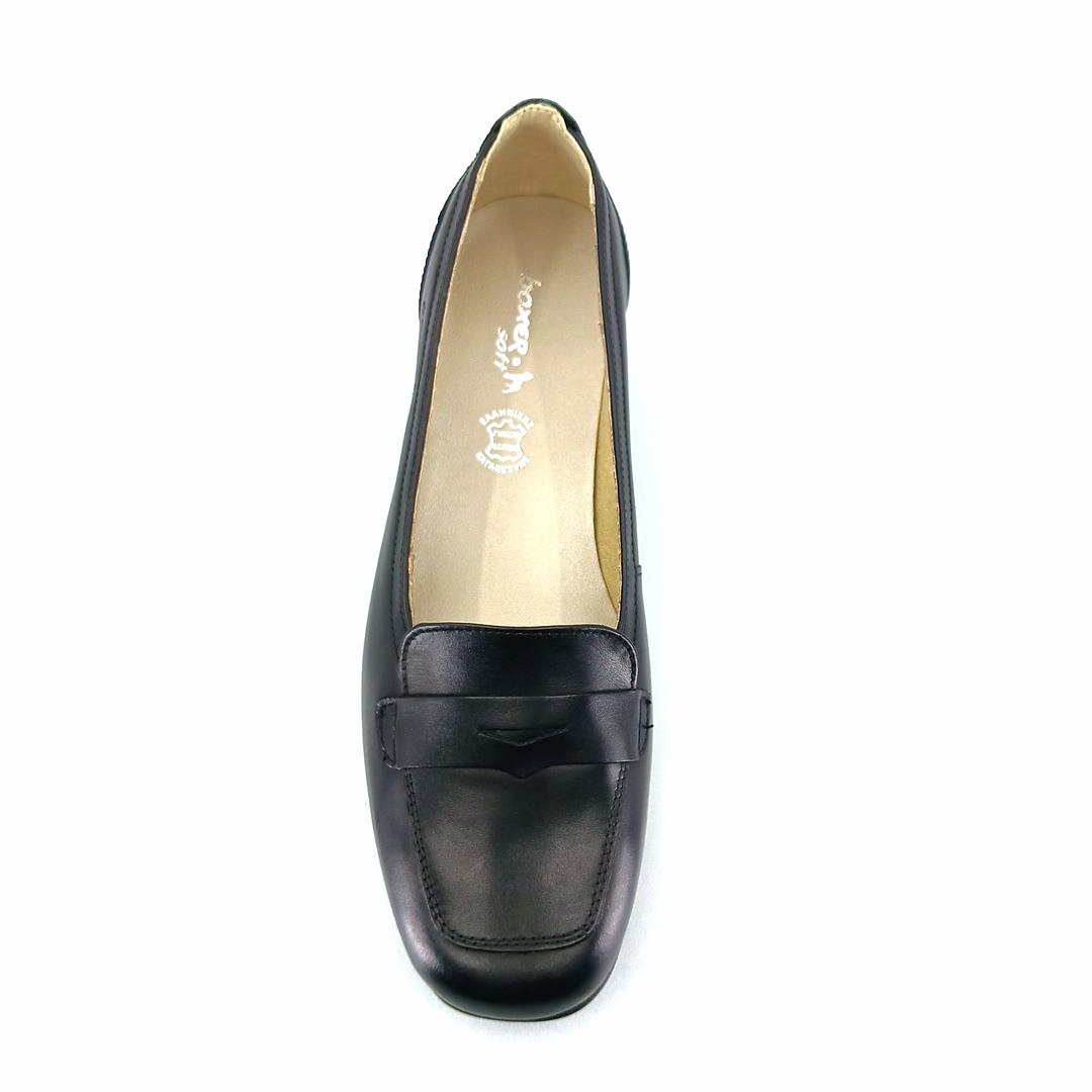 Boxer 52959 (μαύρο) γυναικεία penny loafers