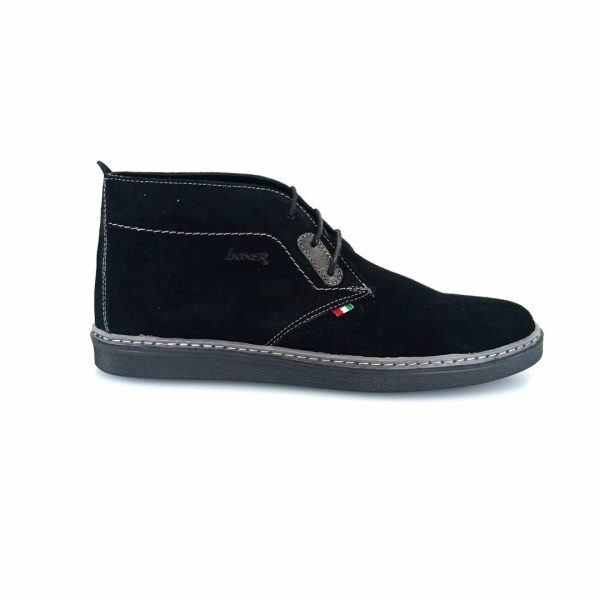 Boxer 21070 (μαύρο) ανδρικά μποτάκια