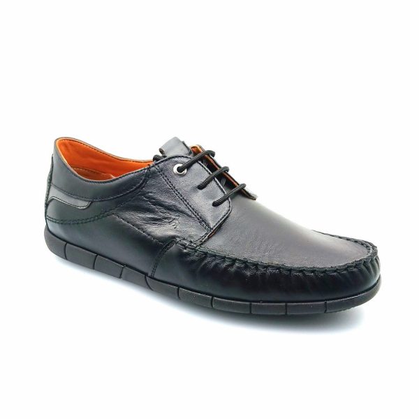 Boxer 21314 (μαύρο) ανδρικά boat shoes