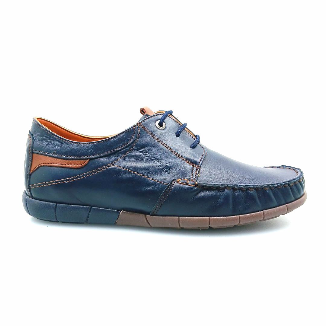 Boxer 21314 (μπλε) ανδρικά boat shoes
