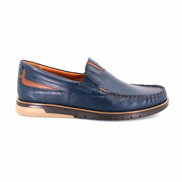 Boxer 21321 (μπλε) ανδρικά boat shoes