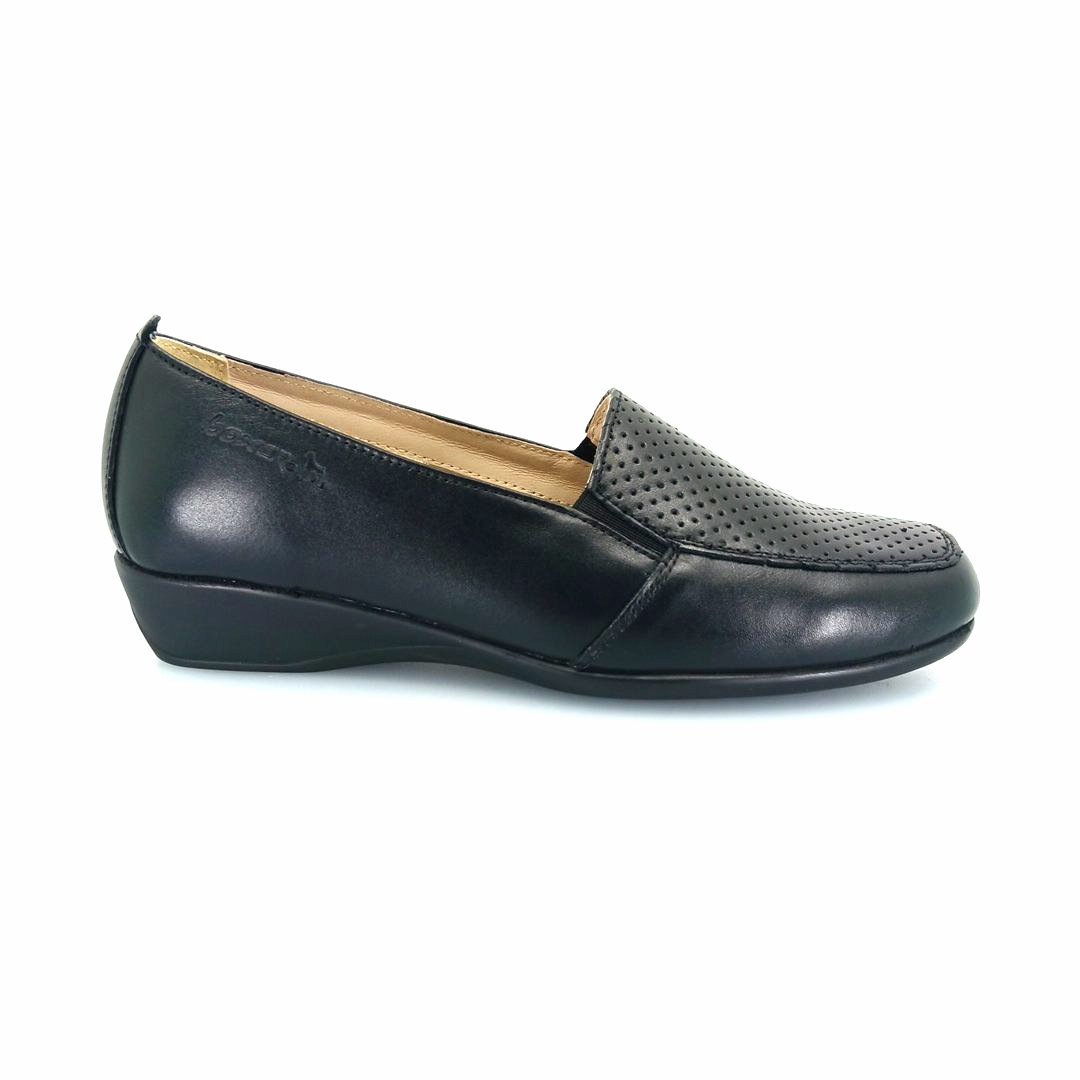 Boxer 52958 (μαύρο) γυναικεία slip-on