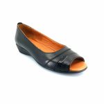 Boxer 52962 (μαύρο) flat peep toes