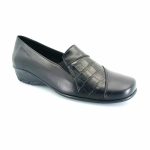 Boxer 52952 (μαύρο) γυναικεία slip-on