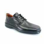 Boxer 13786 (μαύρο δέρμα) ανδρικά derby