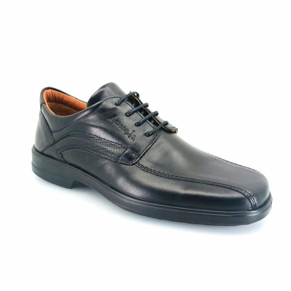 Boxer 13786 (μαύρο δέρμα) ανδρικά derby