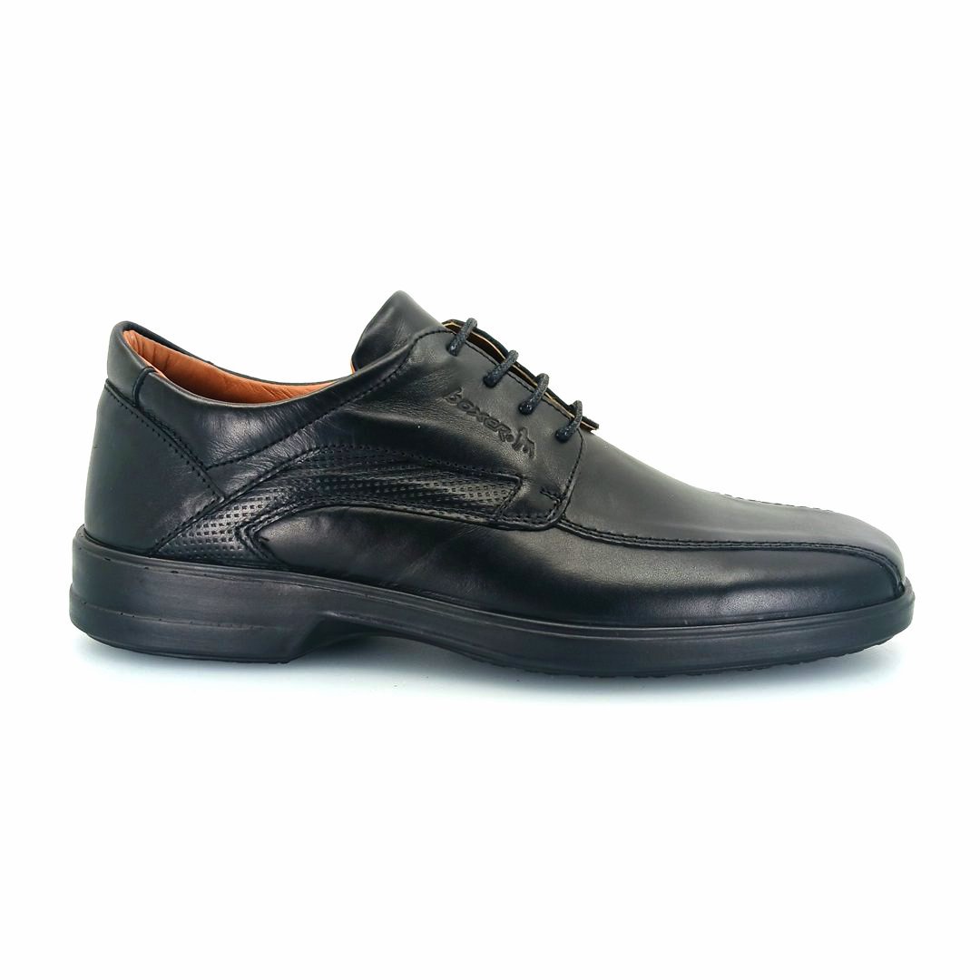 Boxer 13786 (μαύρο δέρμα) ανδρικά derby