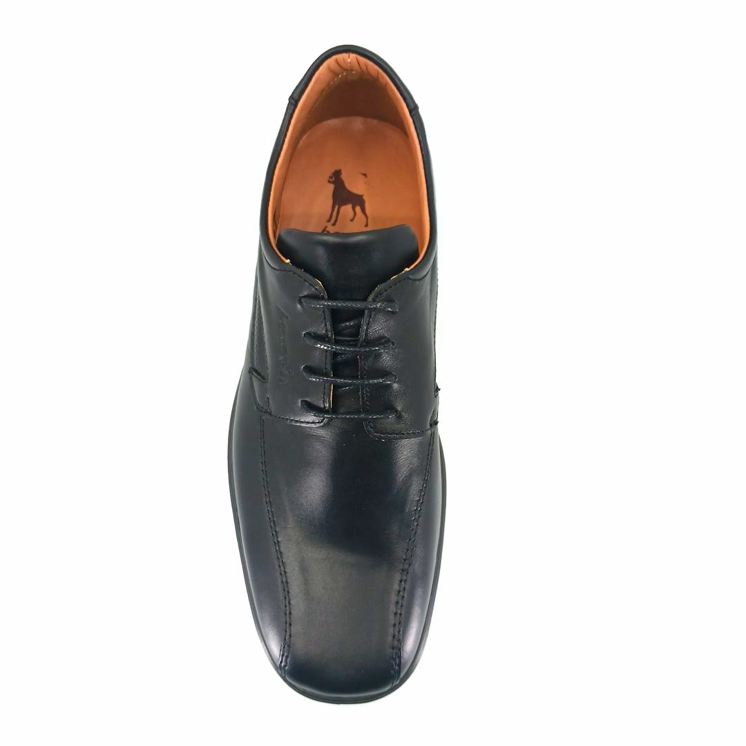 Boxer 13786 (μαύρο δέρμα) ανδρικά derby