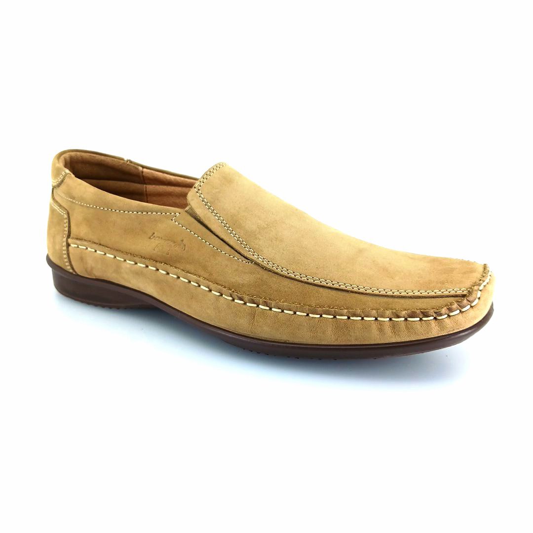 Boxer 15284 (μπεζ) ανδρικά slip-on