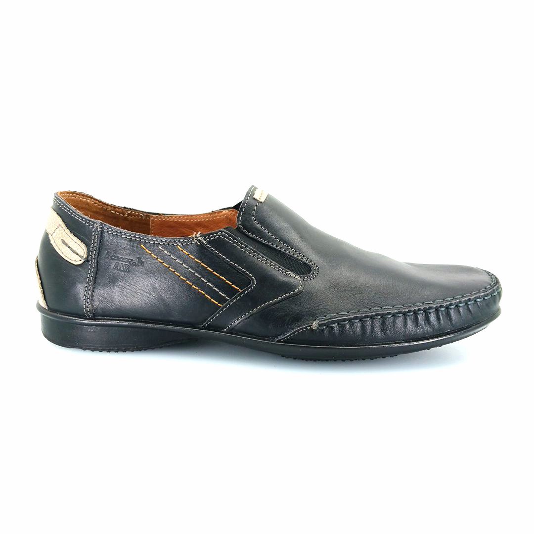 Boxer 15318 (μαύρο) ανδρικά slip-on
