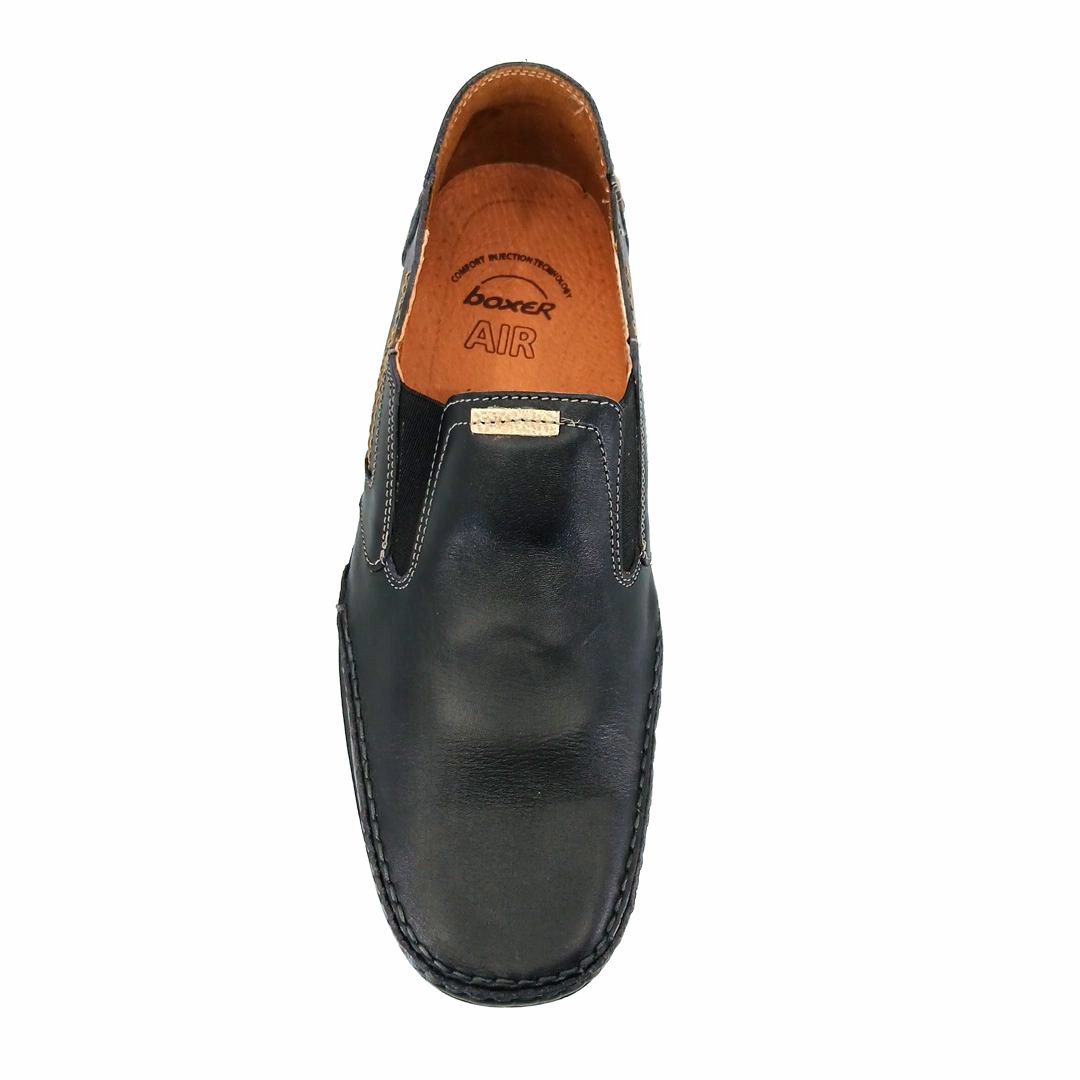 Boxer 15318 (μαύρο) ανδρικά slip-on