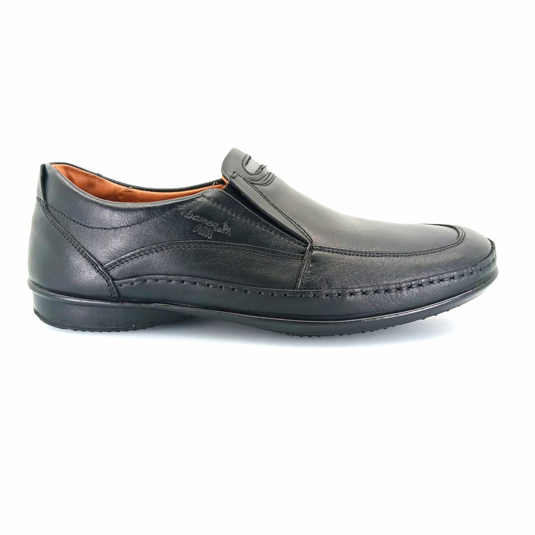 Boxer 15323 (μαύρο) ανδρικά slip-on