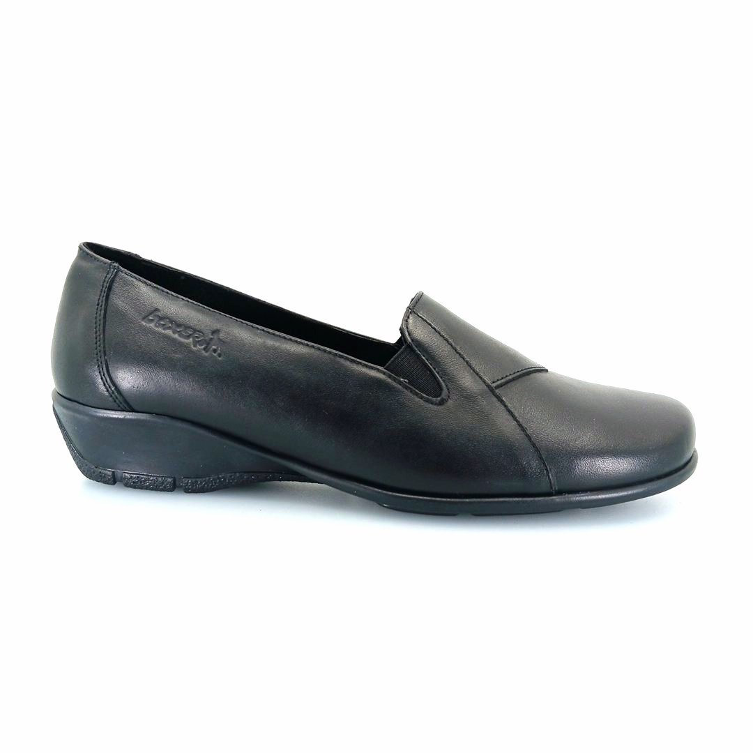 Boxer 52951 (μαύρο) γυναικεία slip-on