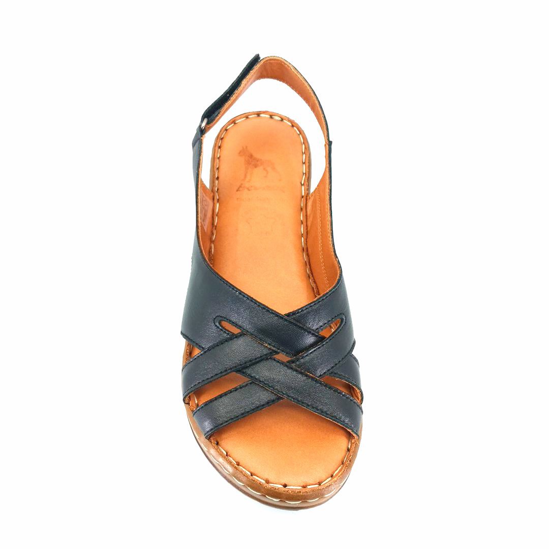Boxer 98273 (μαύρο) γυναικείες πλατφόρμες