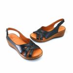 Boxer 98273 (μαύρο) γυναικείες πλατφόρμες