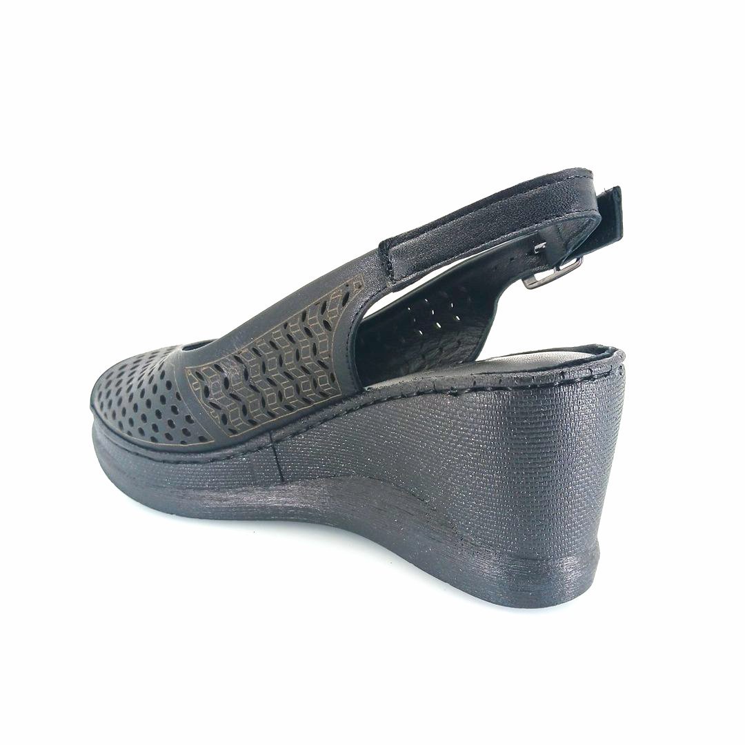 Boxer 98287 (μαύρο) γυναικείες πλατφόρμες