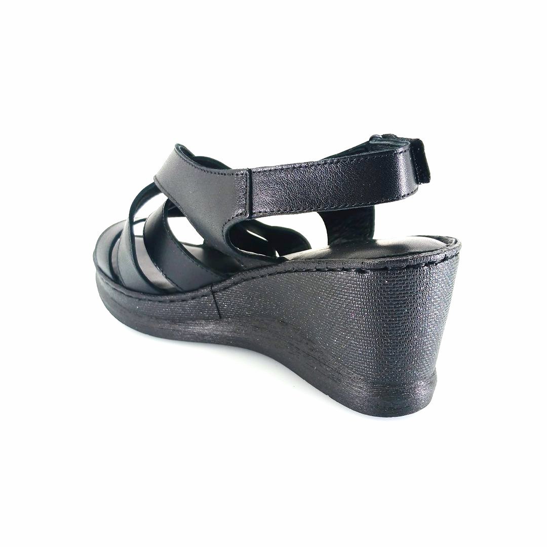 Boxer 98288 (μαύρο) γυναικείες πλατφόρμες