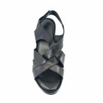 Boxer 98288 (μαύρο) γυναικείες πλατφόρμες