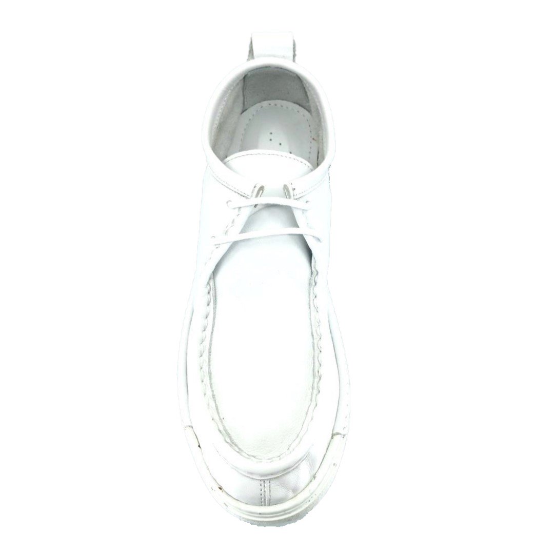 Boxer 98308 (λευκό) γυναικεία μοκασίνια