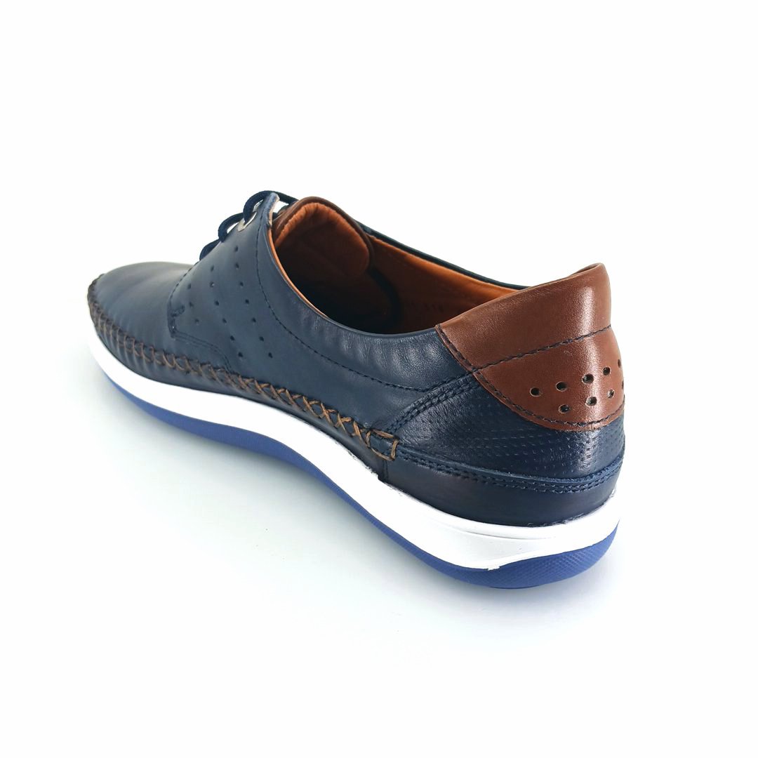 Boxer 21318 (μπλε) ανδρικά μοκασίνια